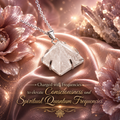 Clear Quartz Pyramid Necklace | Charged for Consciousness, Protection & Spiritual Alignment