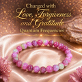 Pink Tourmaline Bracelet Charged with Love, Forgiveness & Gratitude Frequencies