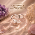 Clear Quartz Double Point Ring | Charged with Abundance & Prosperity Frequencies